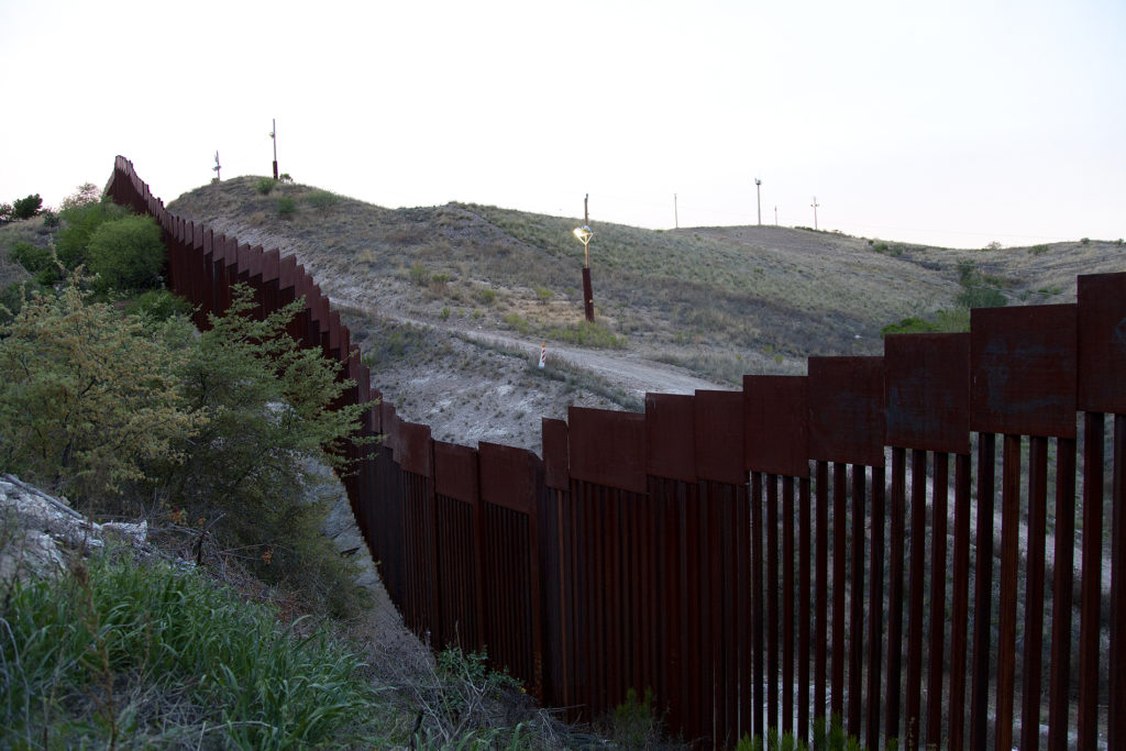 Borderwall between Mexico and United States